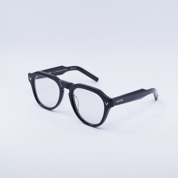 Valentino V-TALE II VLX-139A Eyeglasses Black 52mm Aviator Frame - Picture 8 of 11